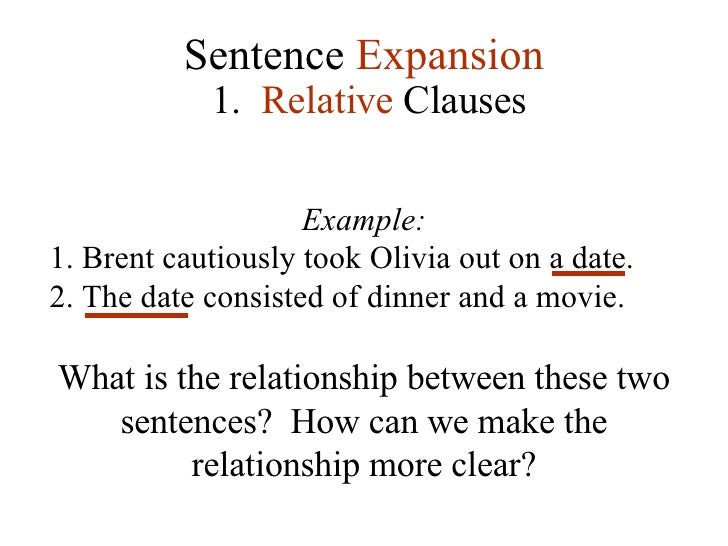 example of dating in a sentence